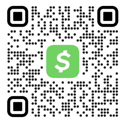Official Cash App QR code for $CustomCupcakes